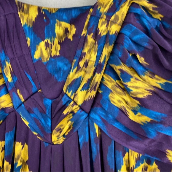 M GIANNI BINI VNECK DRESS maxi gown wedding date night - Picture 7 of 16